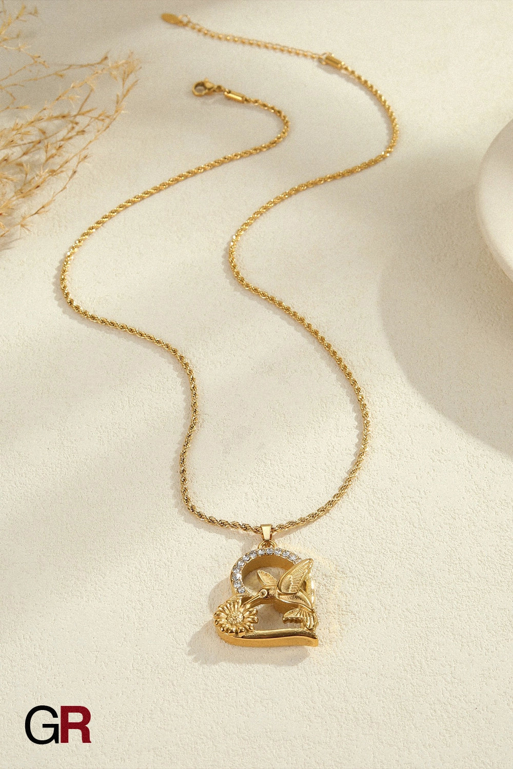 Colibri Doré Necklace