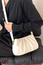 Pleated Cloud Bag Underarm Bag Niche Texture Shoulder Messenger Bag