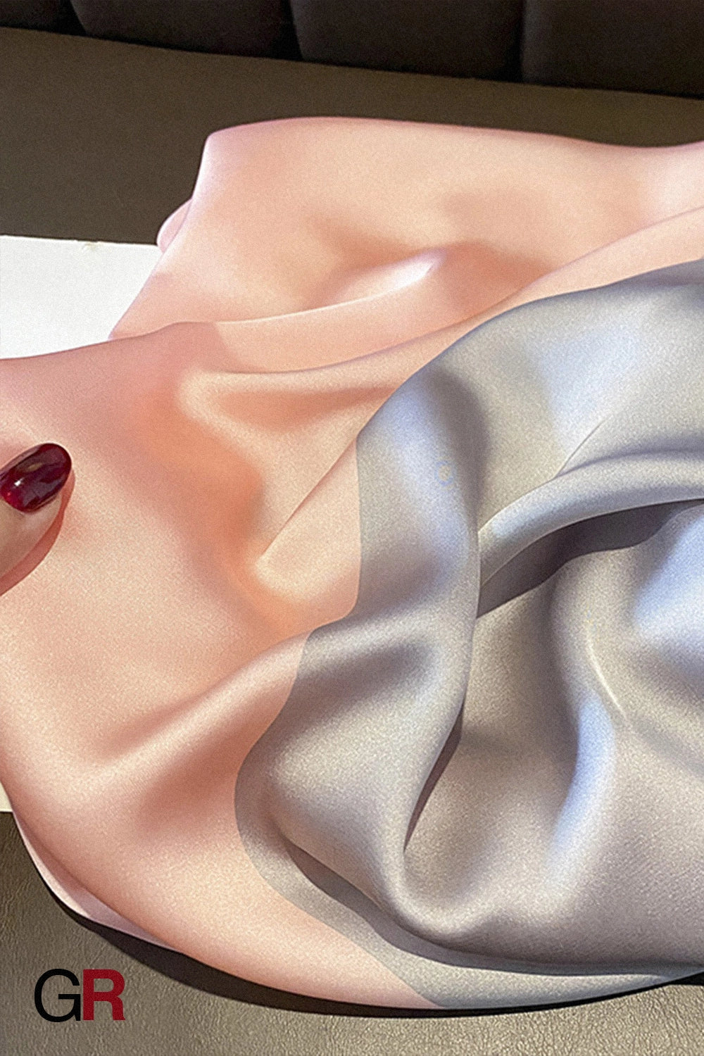 Écharpe Élise Rosée