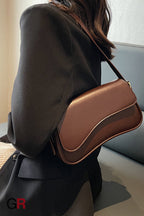 Fashion Simple New Flip Magnetic Buckle Shoulder Bag